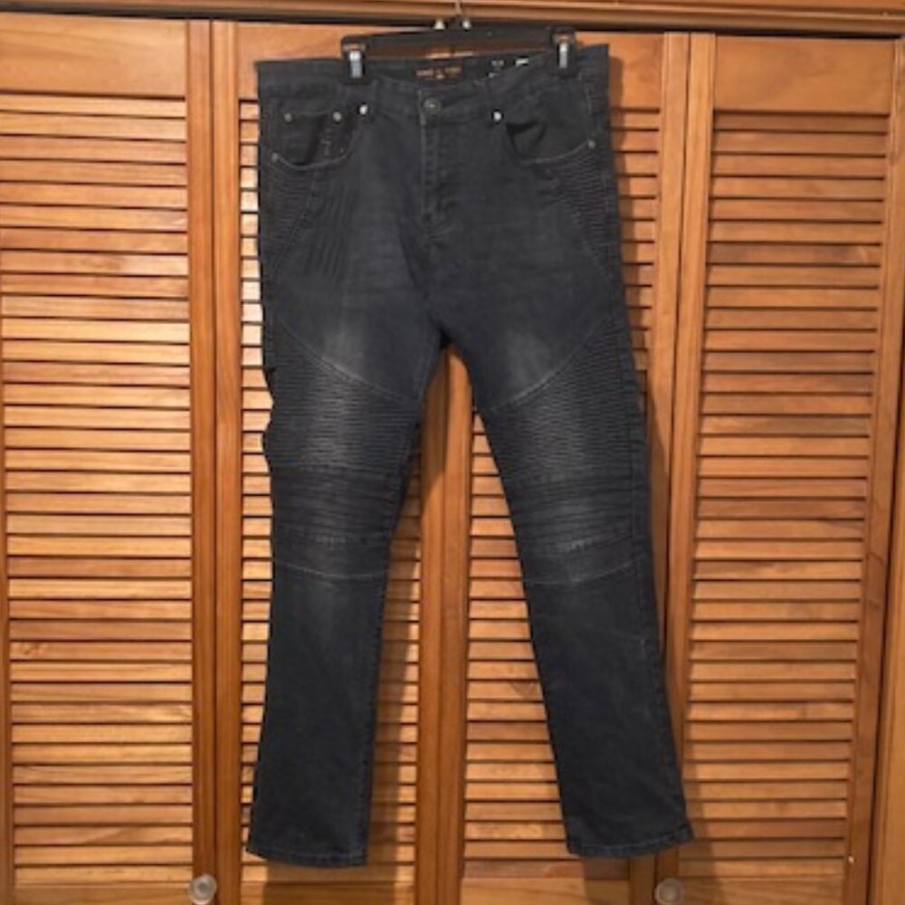 Ring of Fire Jeans Black Slim 33w X 32L